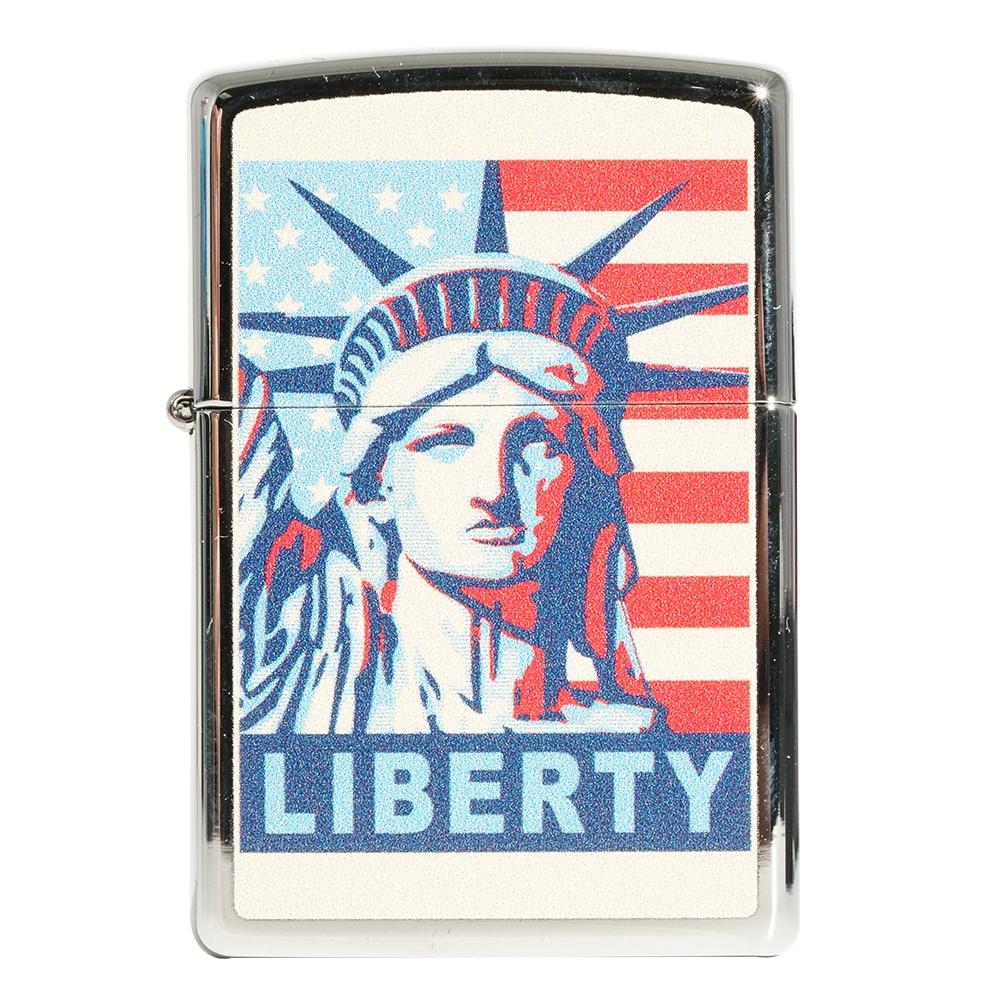 Zippo 250 Statue Of Libery and Flag