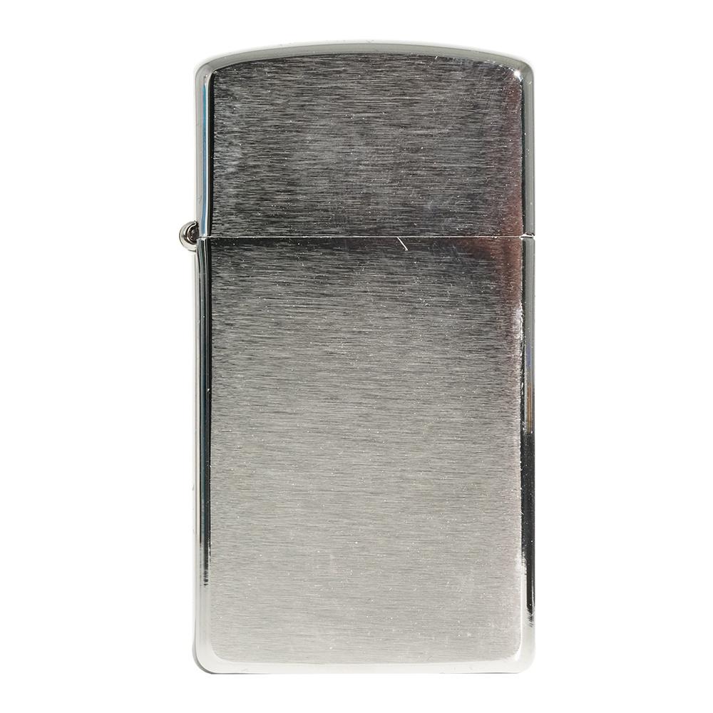 Zippo 1600 Slim Brush Finish Chrome