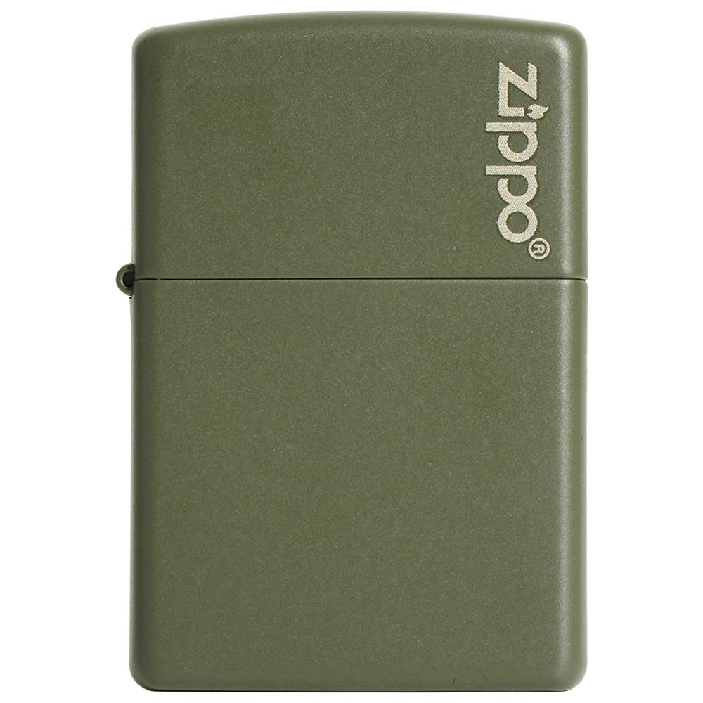 Zippo 221ZL Zippo Logo Green Matte