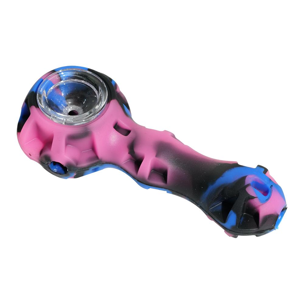 Silicone Hand Pipe w/Dab Tool