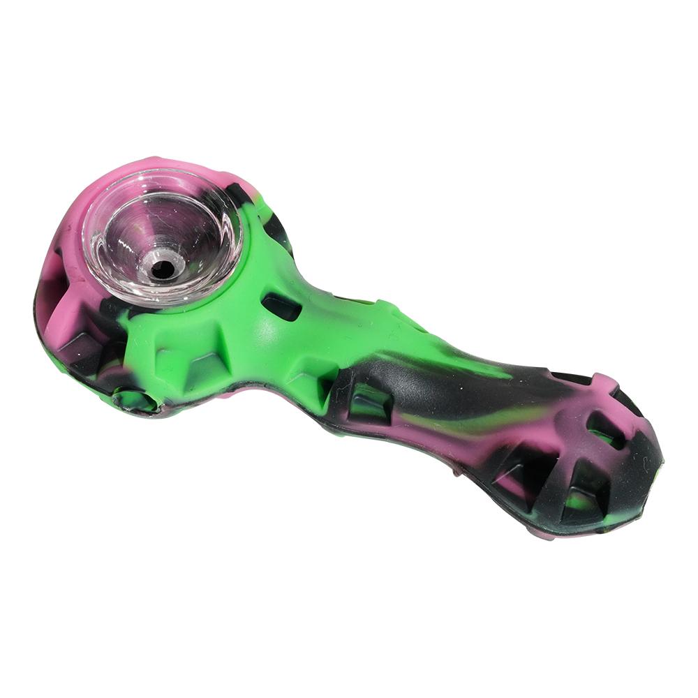 Silicone Hand Pipe w/Dab Tool