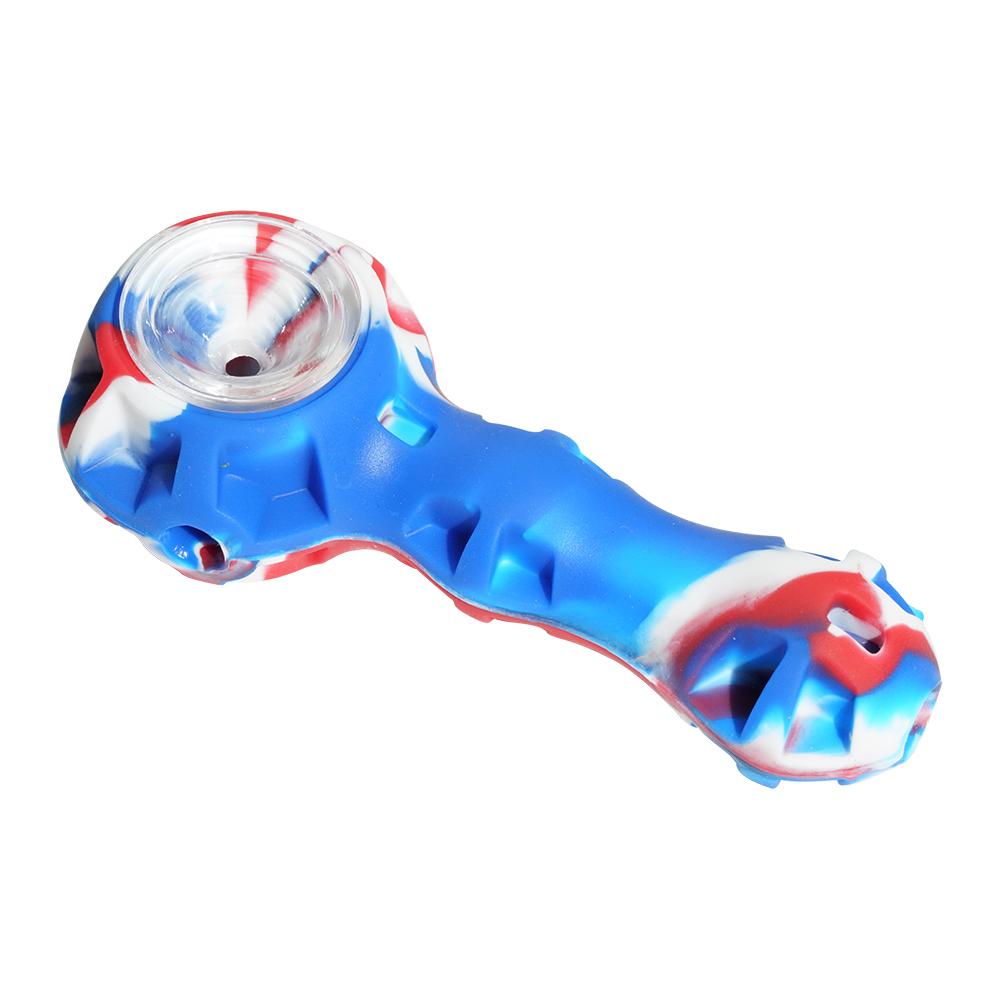 Silicone Hand Pipe w/Dab Tool