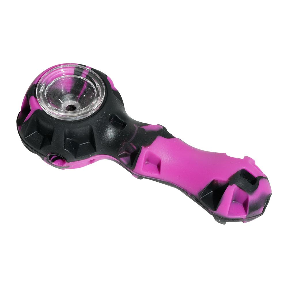 Silicone Hand Pipe w/Dab Tool