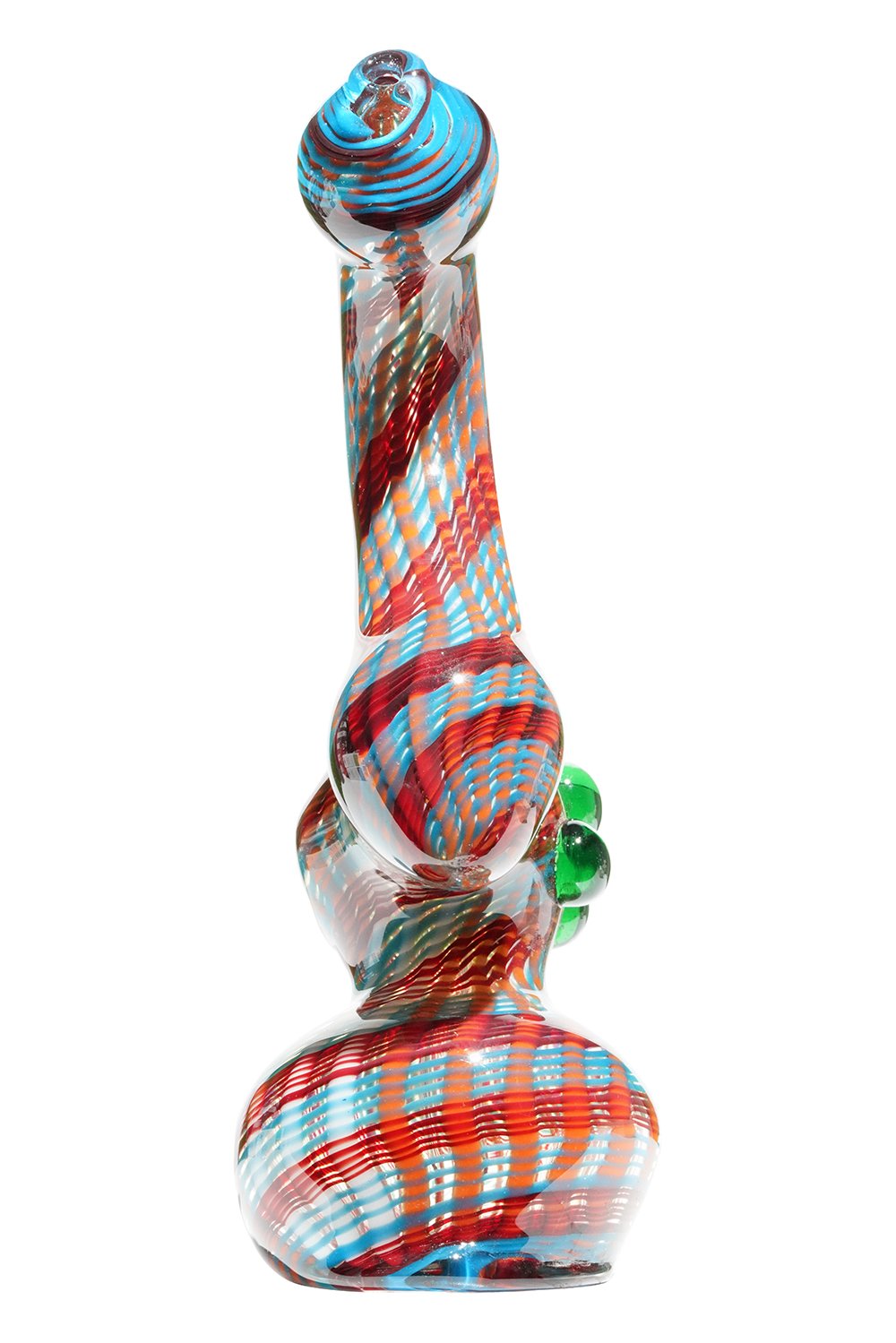 Plaid Color Pattern Bubbler