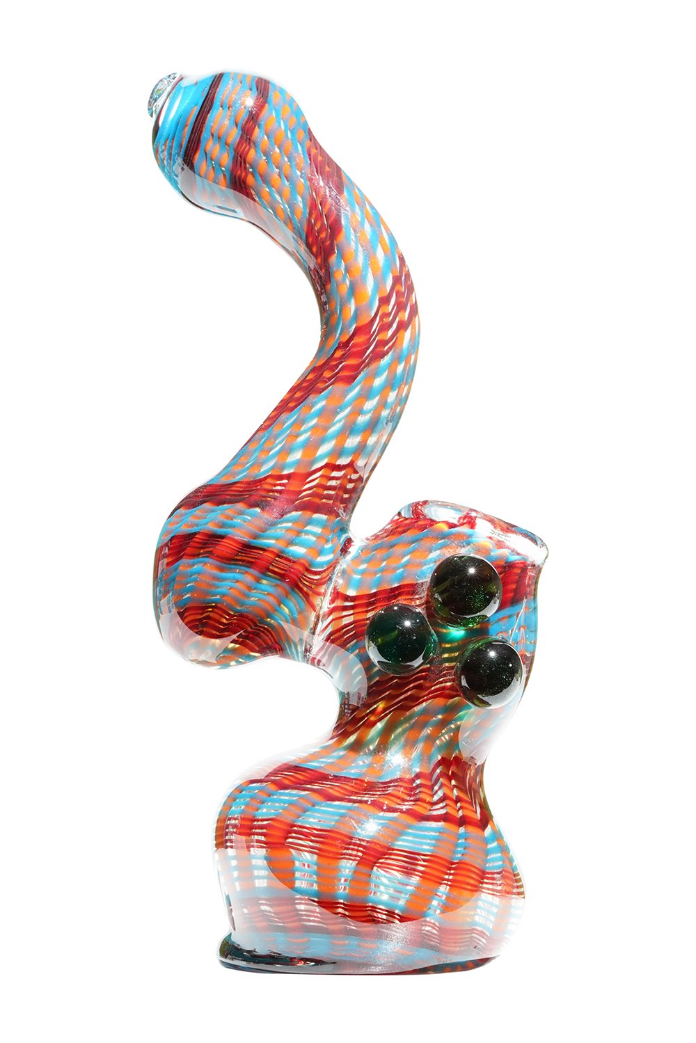 Plaid Color Pattern Bubbler