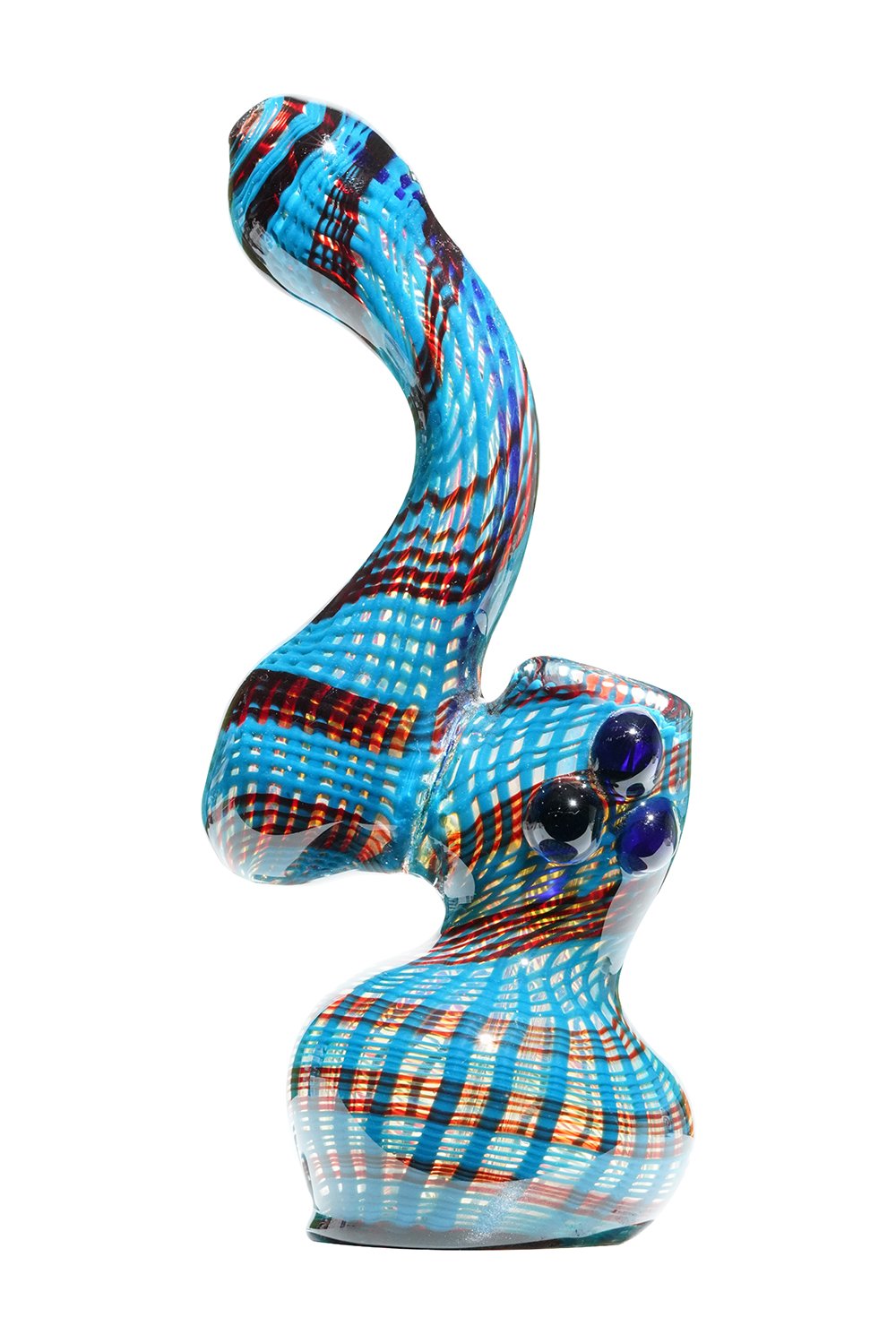 Plaid Color Pattern Bubbler