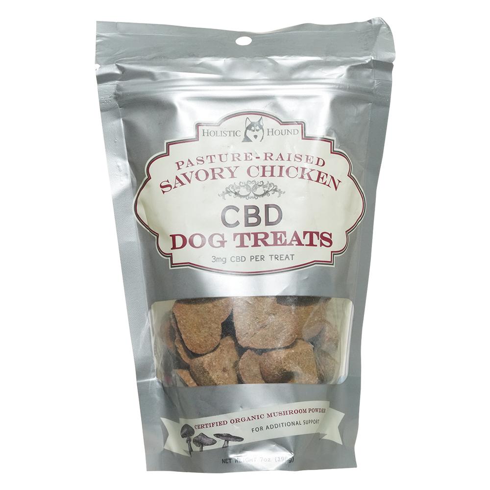 Holistic Hound Dog Treats Savory Chicken 3mg CBD