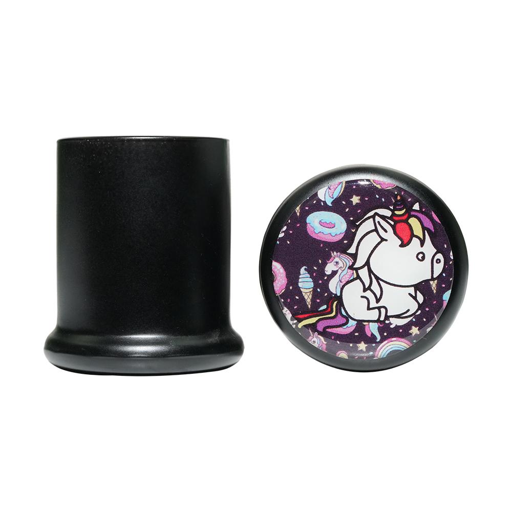 Artwork Pop Top Black Jar