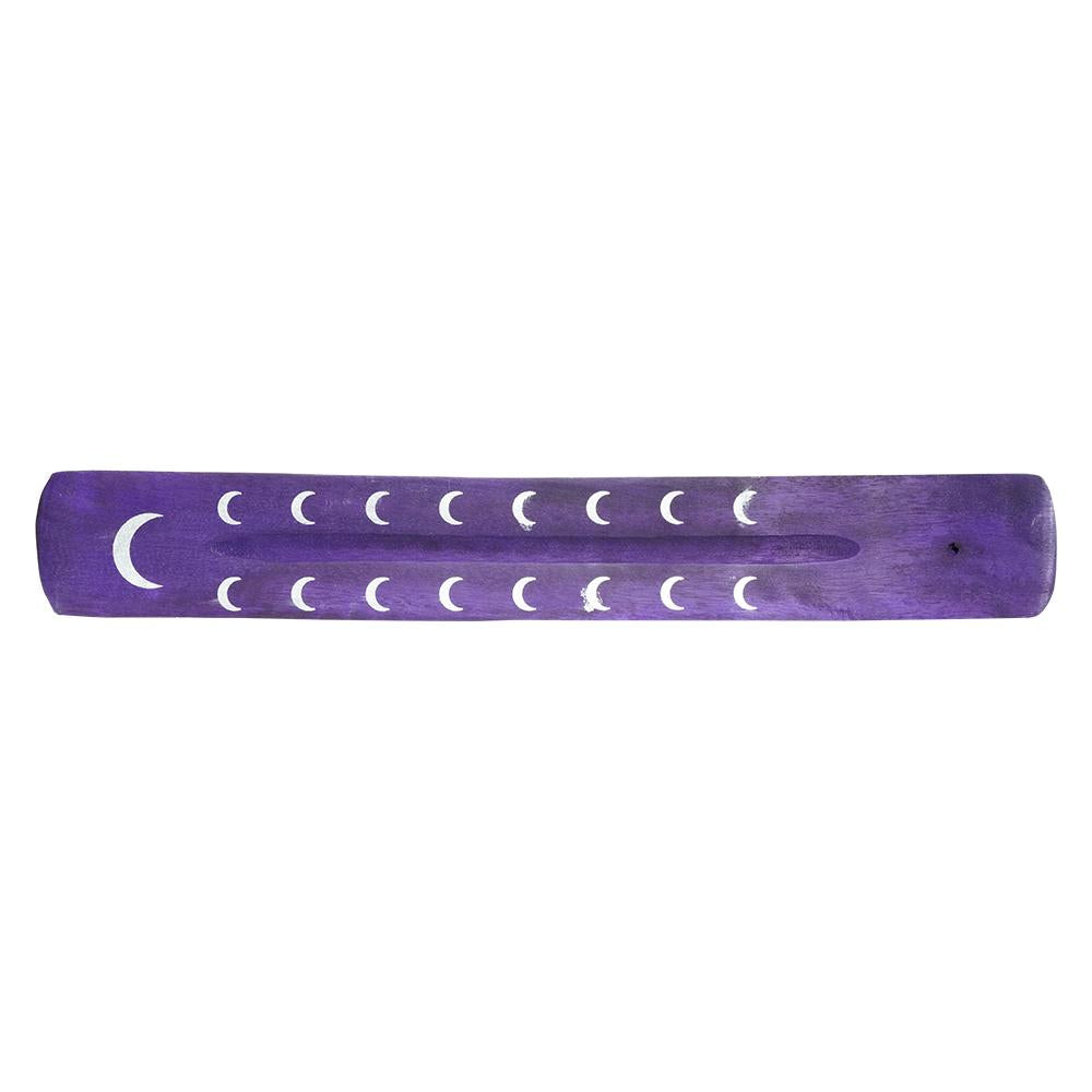 Incense Stick Crescent Moon Wood Tray