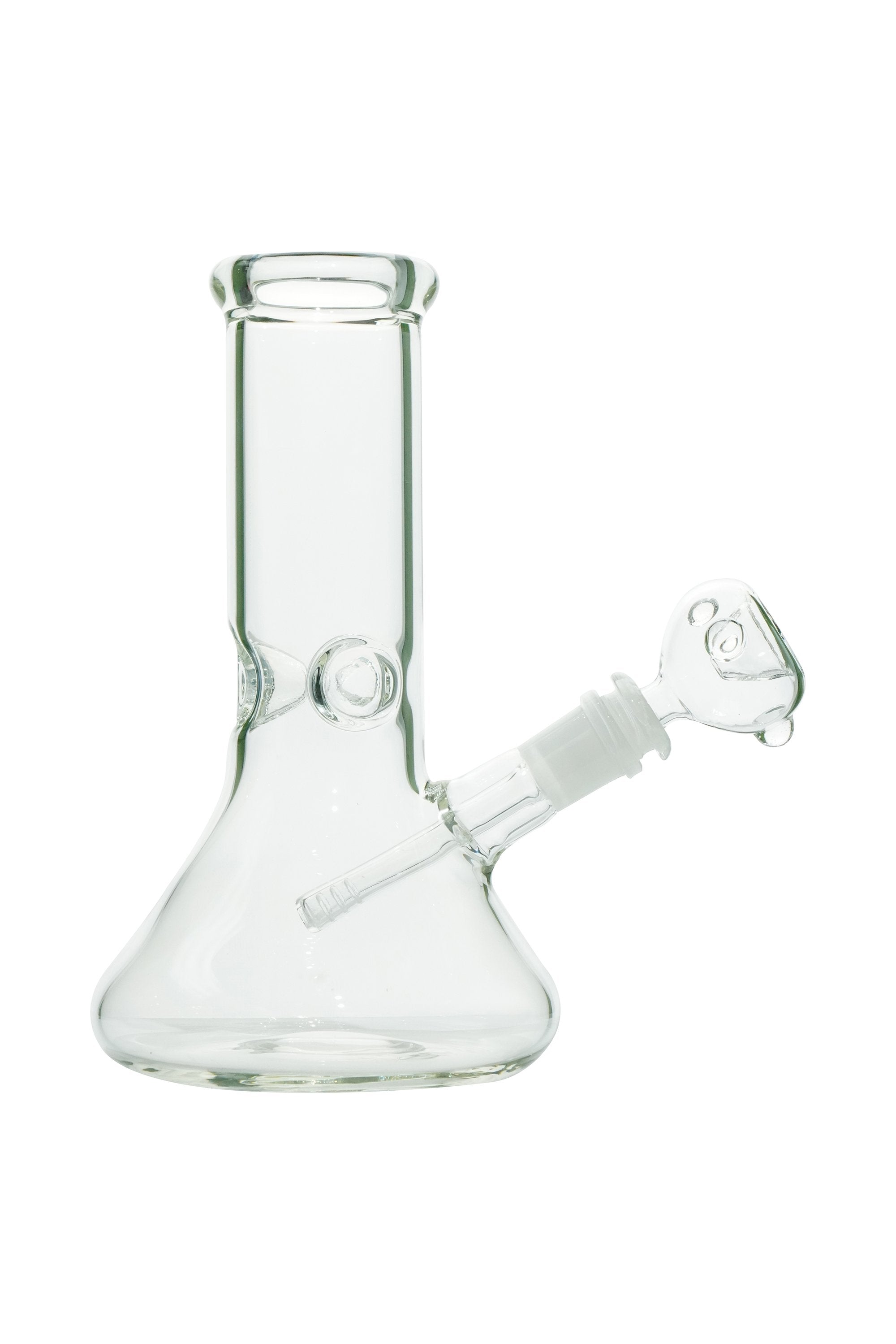 Water Pipe 10" Clear Beaker