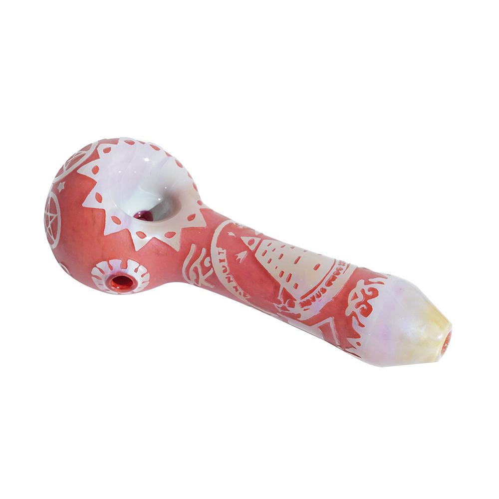 Liberty Glass Mini Frit Spoon Design 2 1116