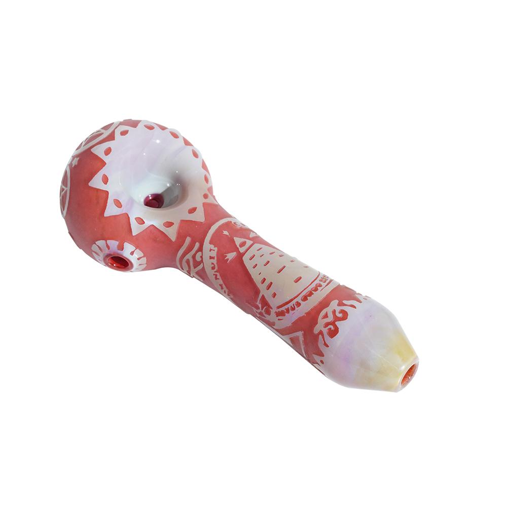 Liberty Glass Mini Frit Spoon Design 2 1116