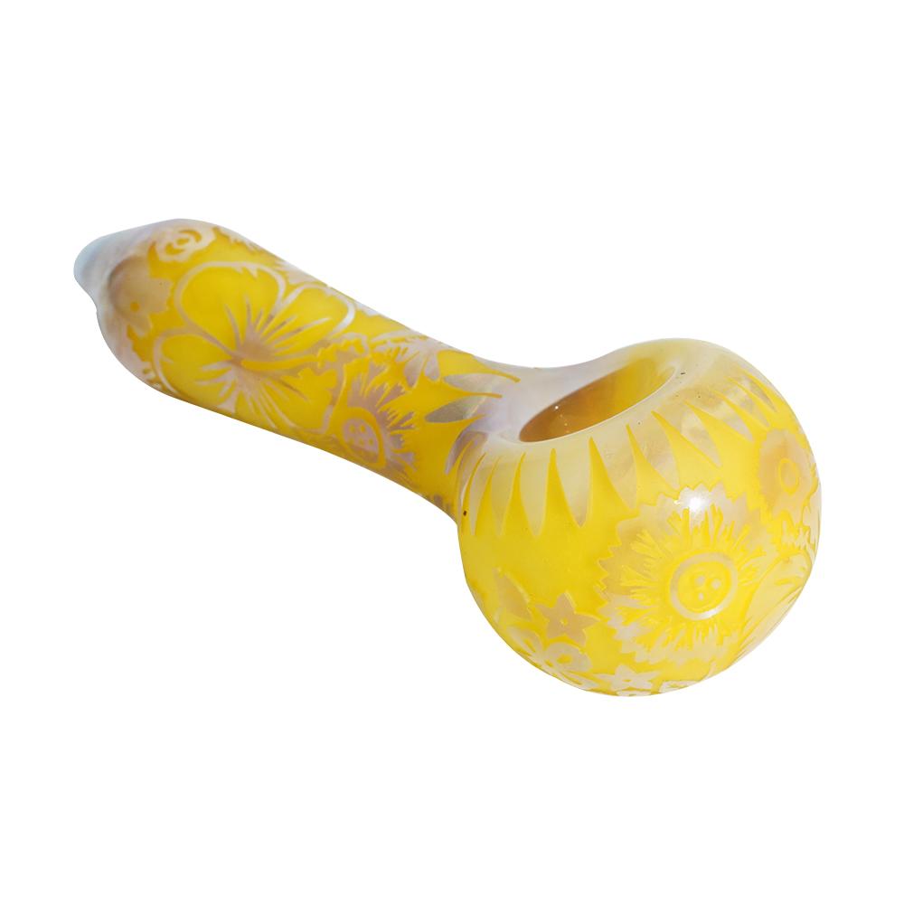 Liberty Glass Mini Frit Spoon Design 1 1116