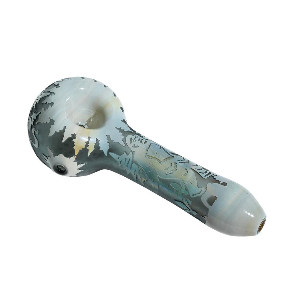 Liberty Glass Mini Fumer Spoon Design 7 1115