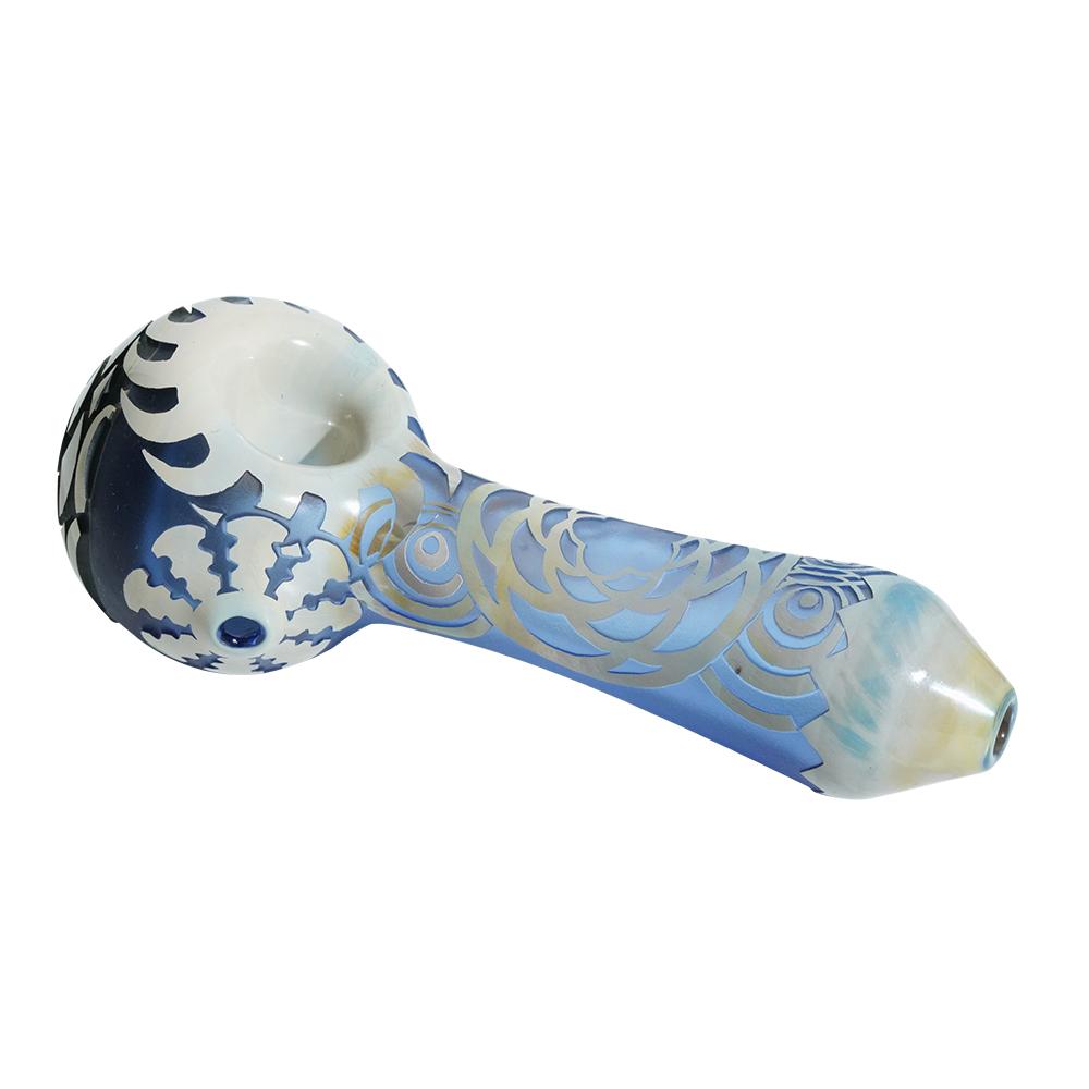 Liberty Glass Hand Pipe Design 7 3209