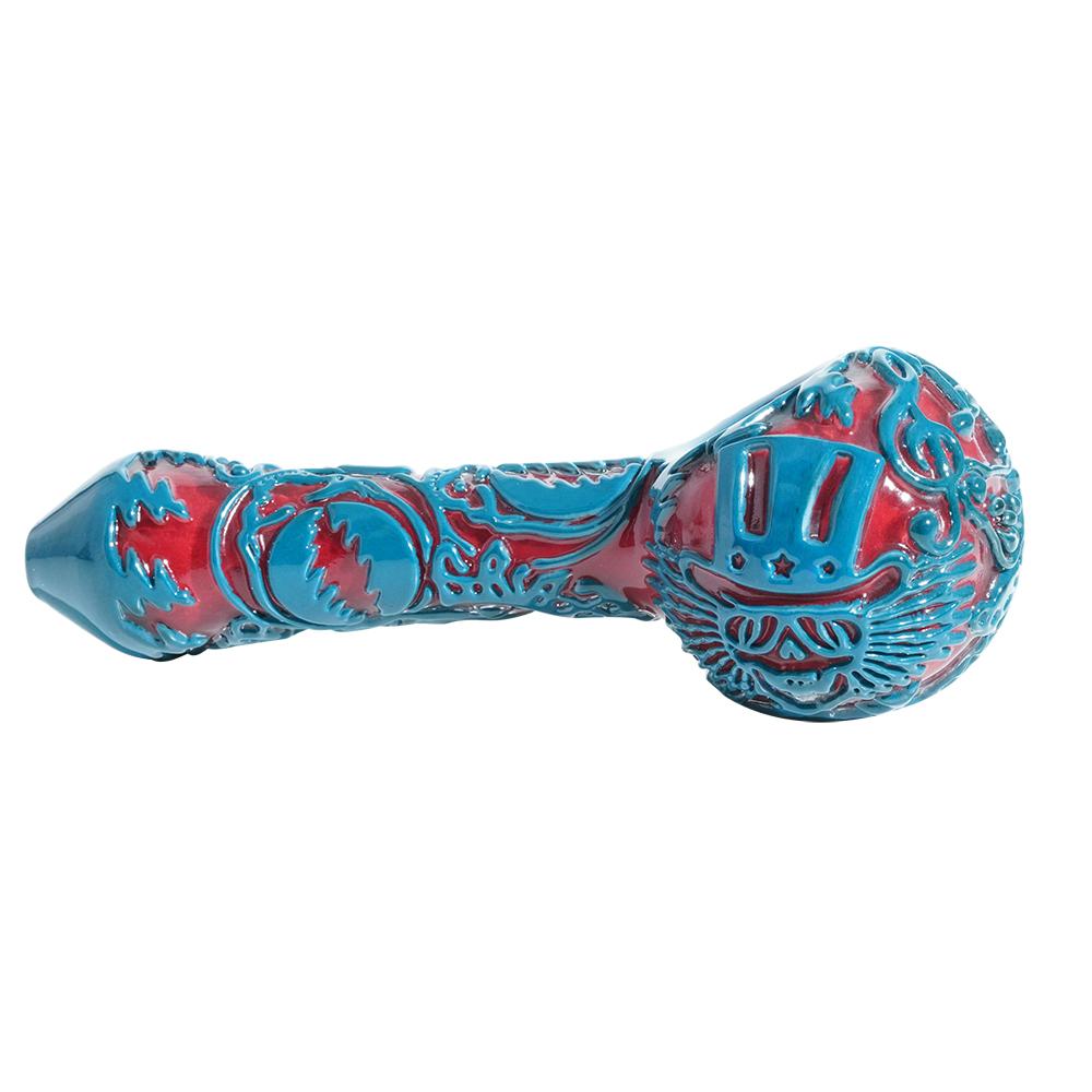 Liberty Glass Fire Polish Spoon 1117