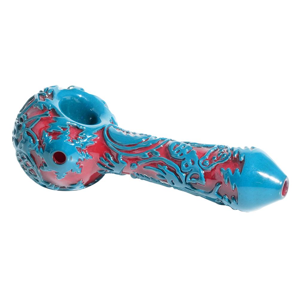 Liberty Glass Fire Polish Spoon 1117