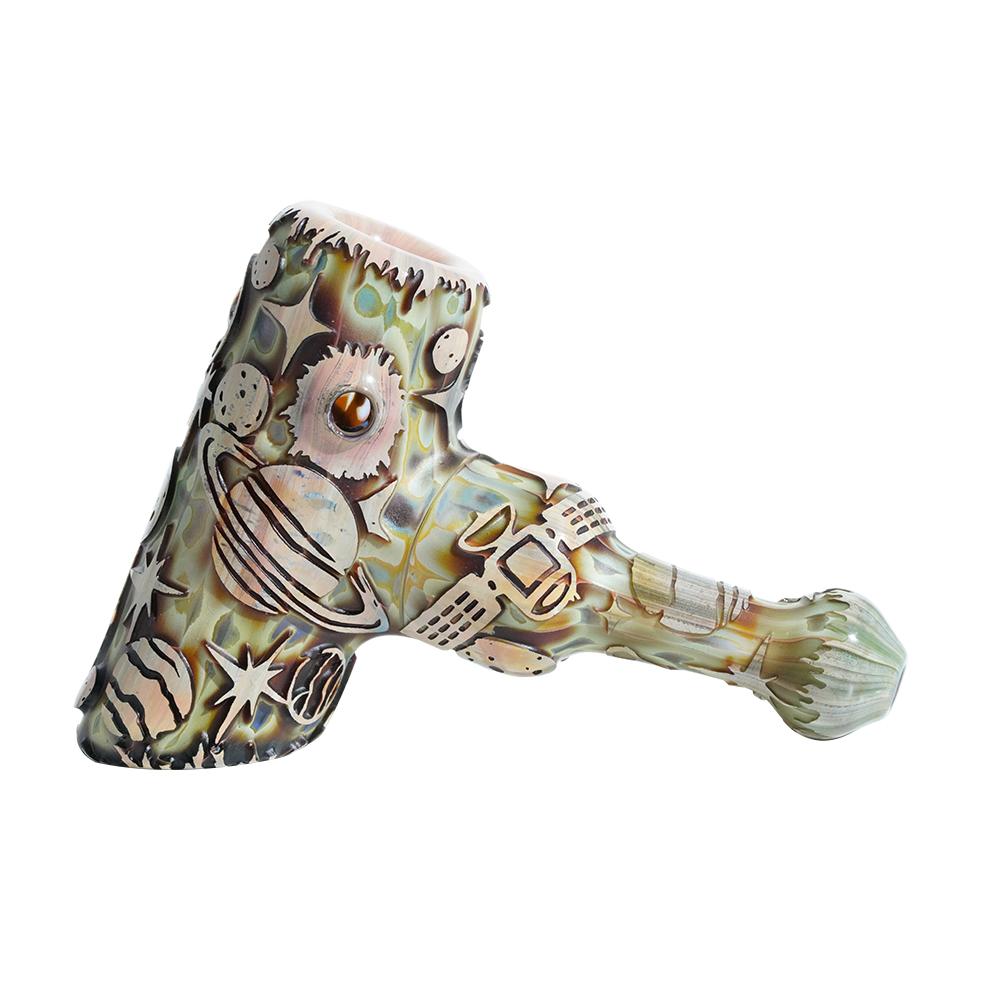 Liberty Glass Corn Cob Deep Carve Hammer 1203