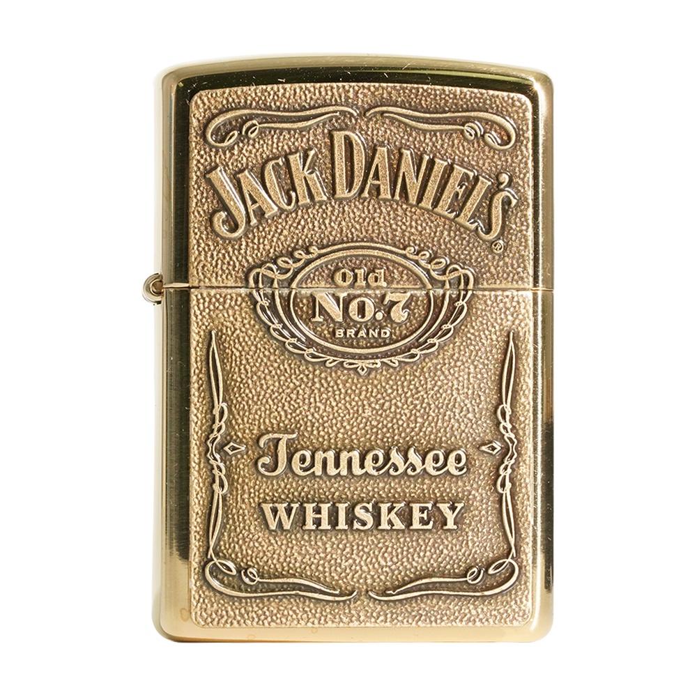 Zippo Jack Daniels Classic Emblem Gold